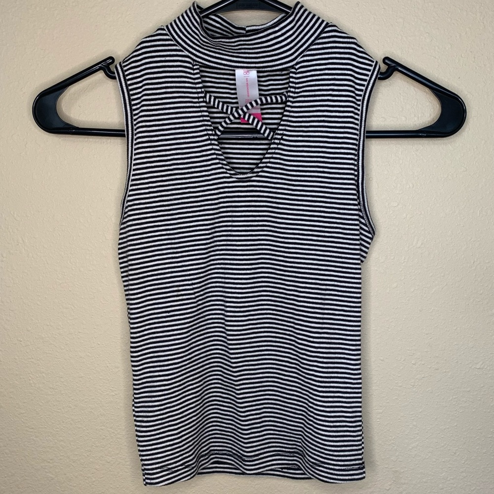 Striped Crop Top